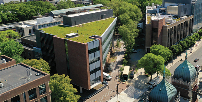 Academic research building